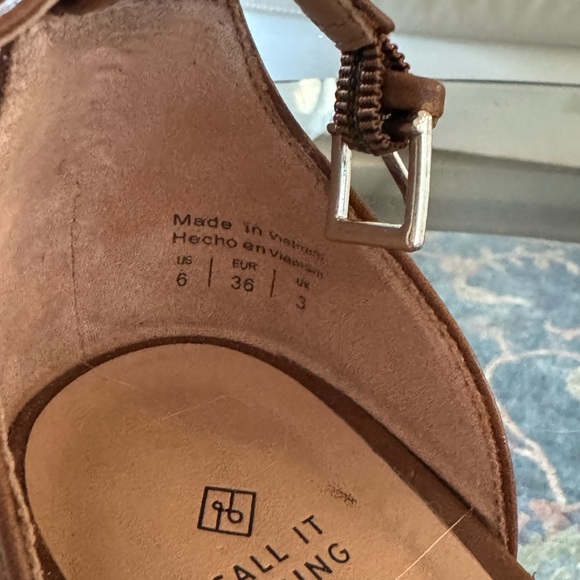 Chunky heel strappy sandal - Picture 5 of 5